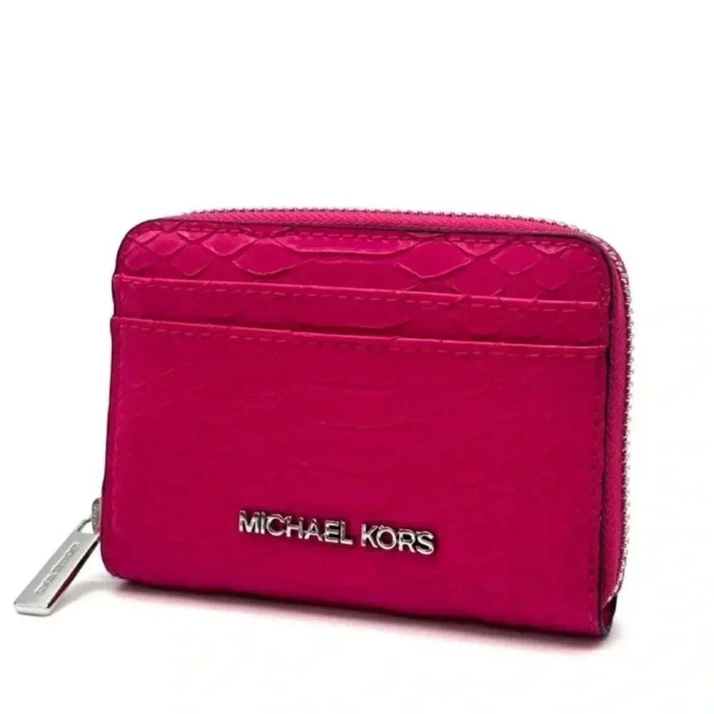 Michael Kors Medium ZA Card Case Wallet
Electric Pink Multi - Picture 2 of 9